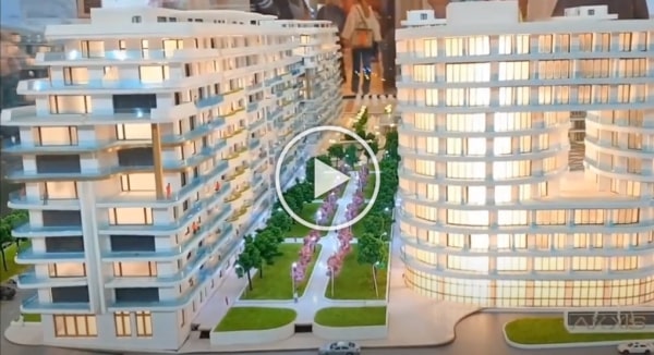 Architekturmodelle für Ausstellungen