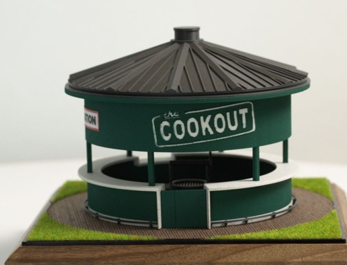Pavillon für Gastronomie