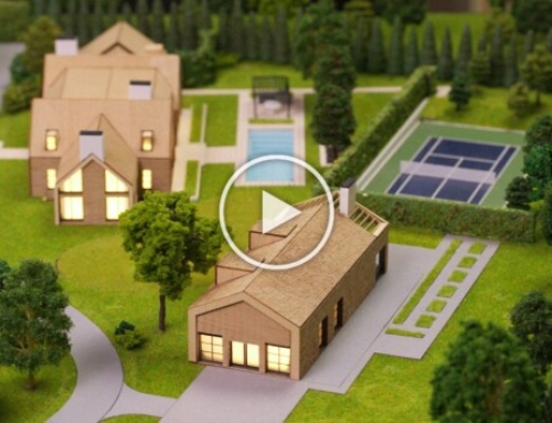 Villa Architekturmodell