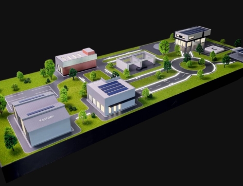 Architekturmodell – Smart Mobility Campus